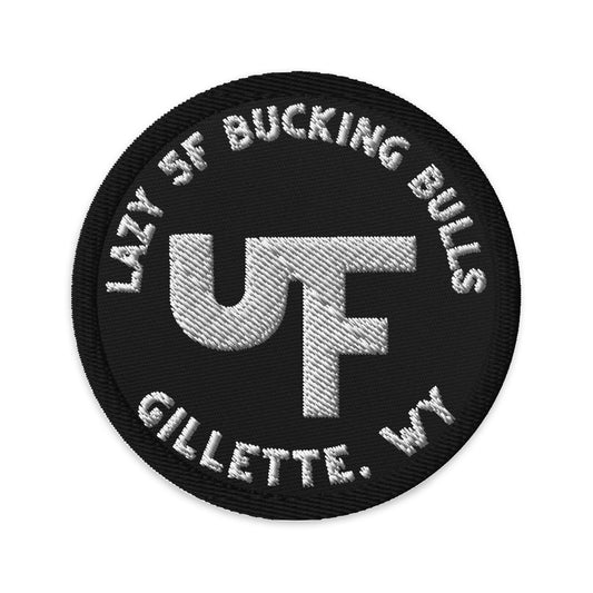 5F Bucking Bulls Embroidered Patch
