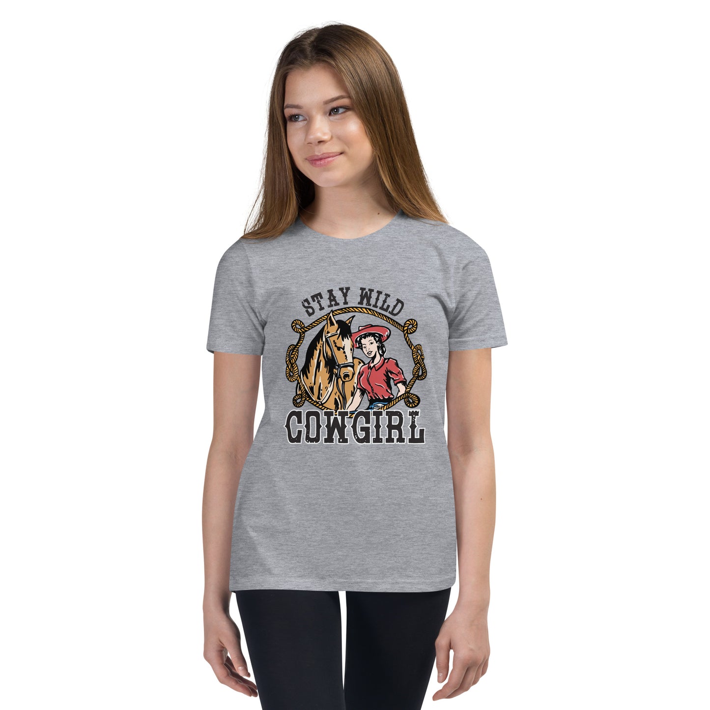 "Stay Wild Cowgirl" Youth Tee