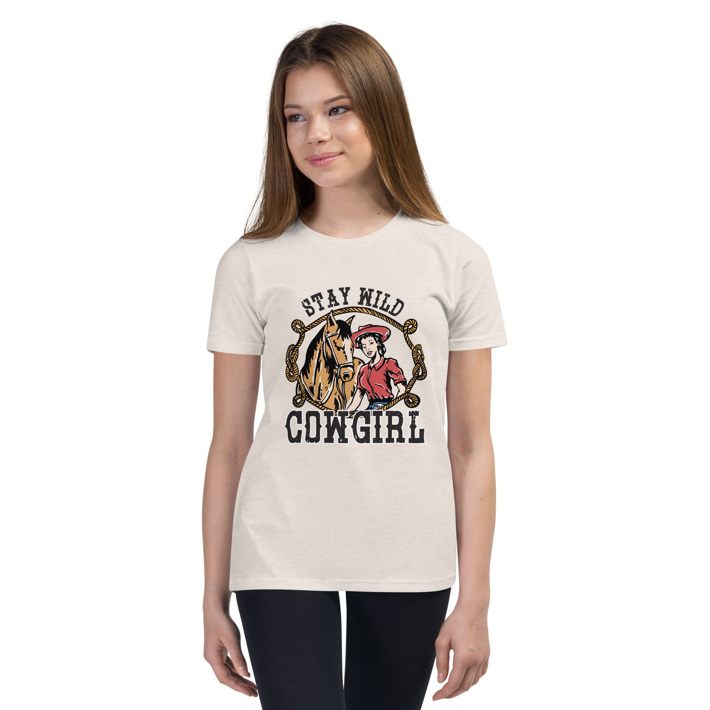 "Stay Wild Cowgirl" Youth Tee