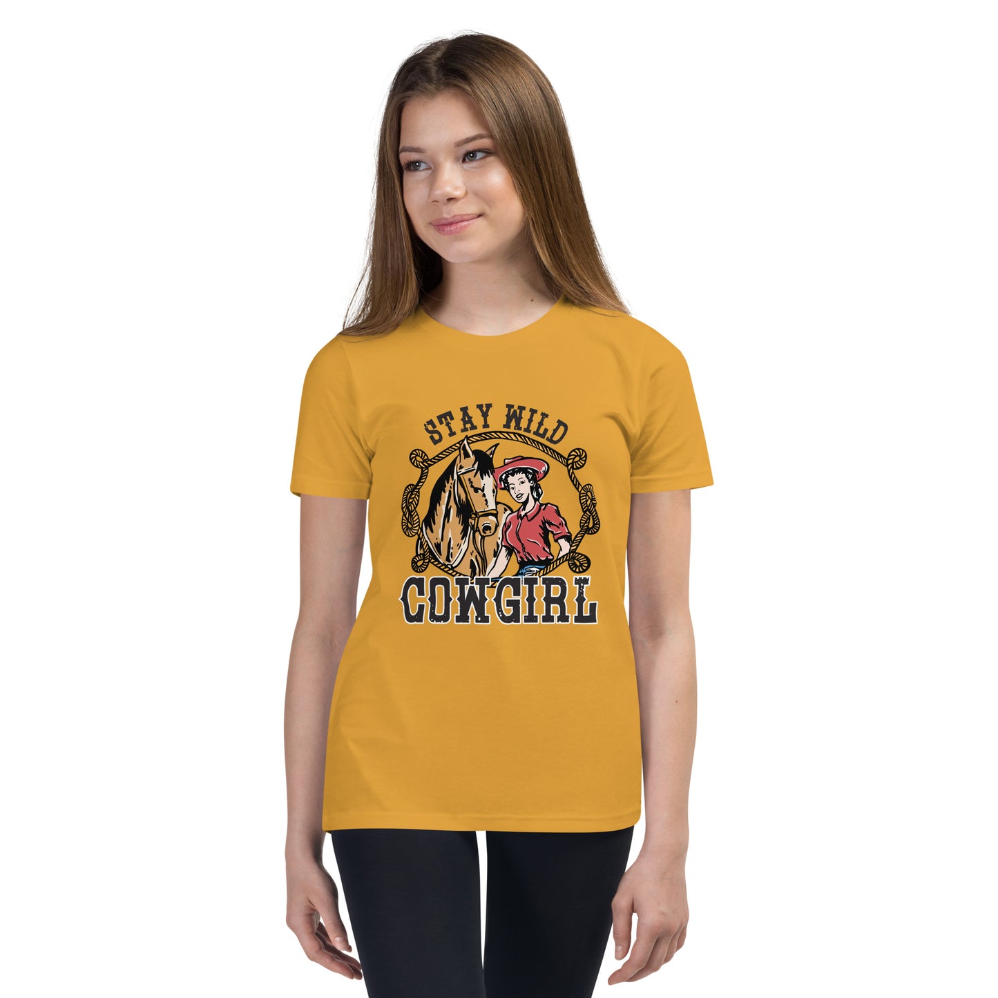 "Stay Wild Cowgirl" Youth Tee