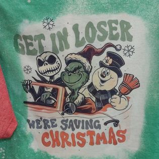 Get in Loser, We're Saving Christmas Tshirt