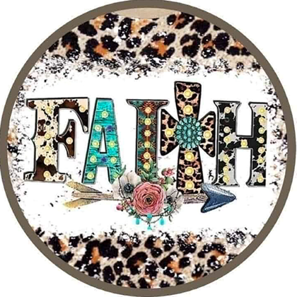 Faith Car coaster