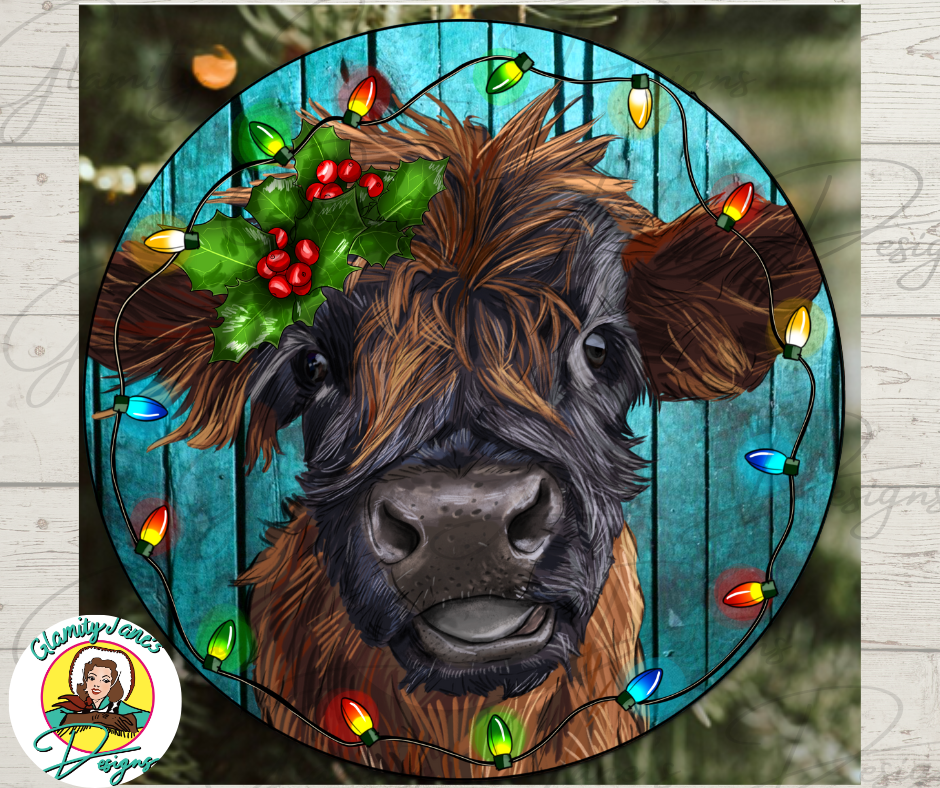 HIGHLAND CALF ORNAMENT