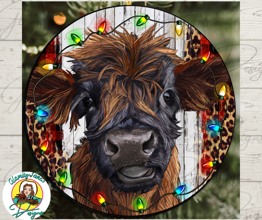 HIGHLAND CALF ORNAMENT